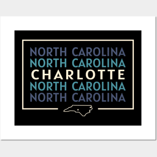 Charlotte, North Carolina Posters and Art